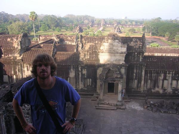 Looking down over Angkor Wat