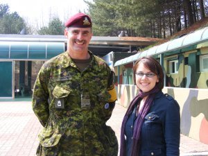 Canadian Soldier and me!