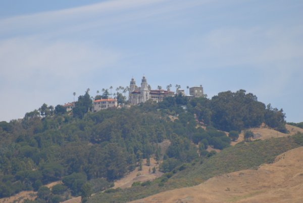 The $6 view of Hearst Castle