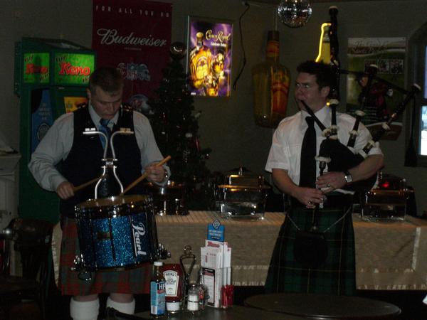 Piping in The New Year.....