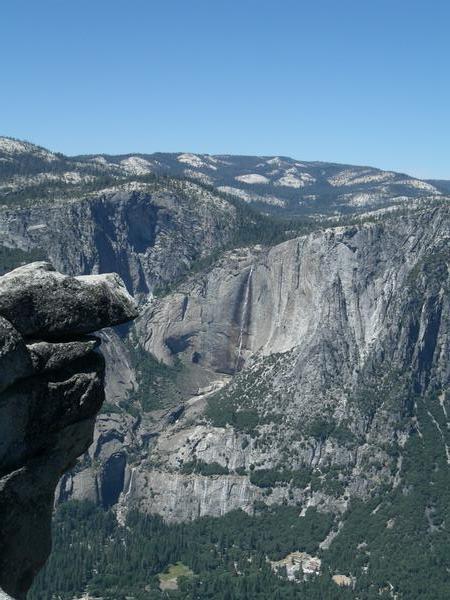 Yosemite Falls and Hanging Rock