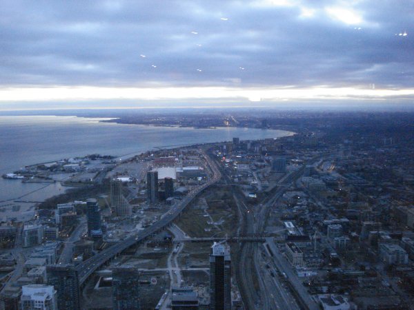 view from CN tower