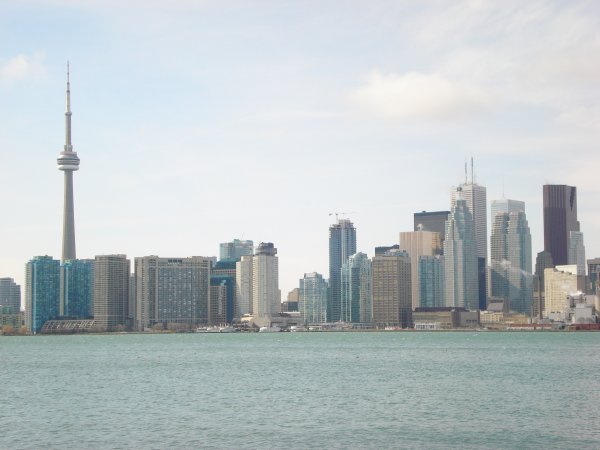 Toronto from the islands