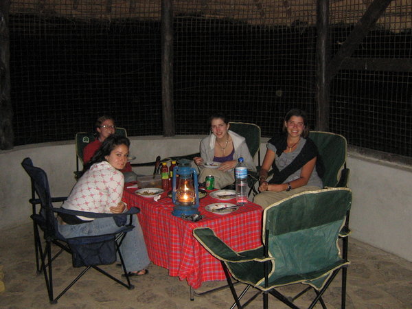 Dinner in the Serengeti