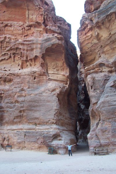 l'entree du canyon