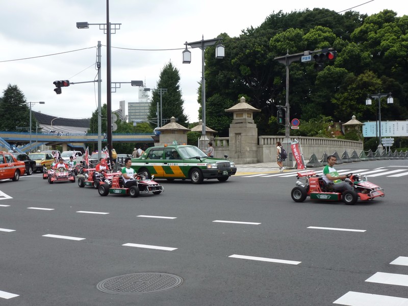 Mario Kart dans Tokyo