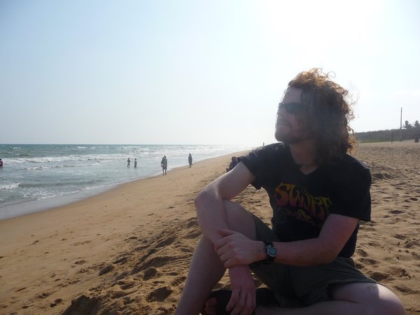 Rob Relaxing on the Beach