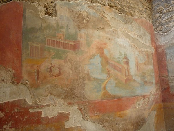 Painting in Pompei