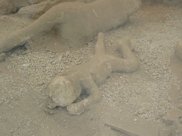 Victim of Mount Vesuvius