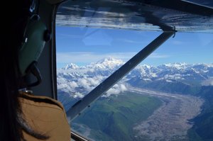 Flying to Mt. Denali