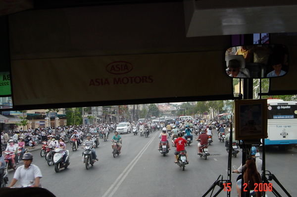 Traffic in HCMC