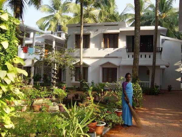our hotel in Varkala 