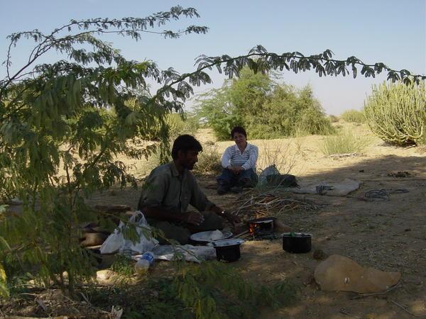 lunch in the desert