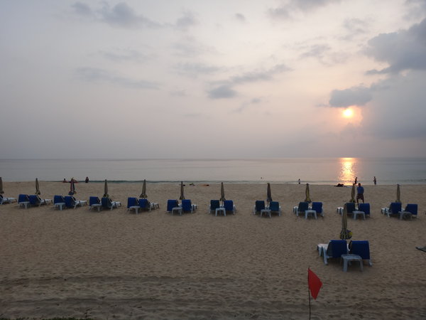 Sunset on Karon Beach