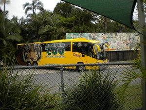 The courtesy zoo bus