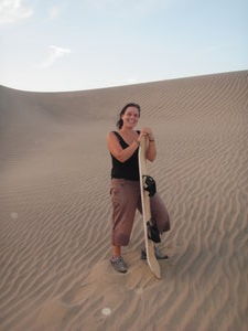 Sandboarding the Dunes