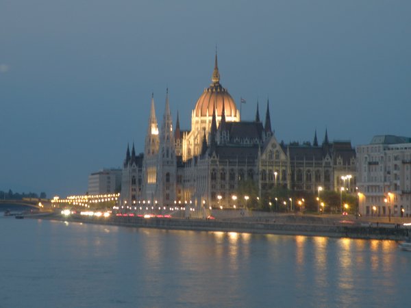 The Parliament at Night
