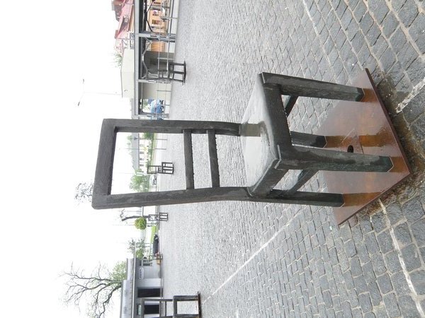 Memorial Sculpture in the Jewish Quarter