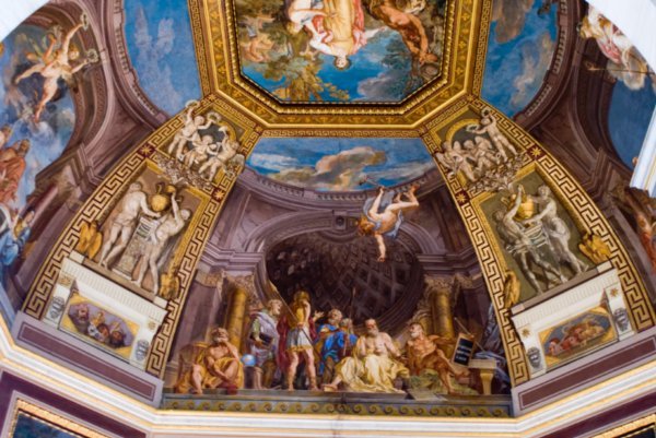 Ceiling at Vatican Museums