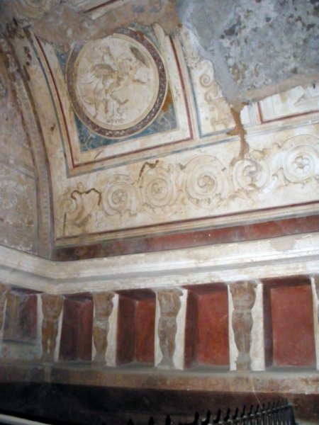 Decorations in the bathhouse