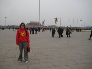 Freezing in Tiananmen Square 