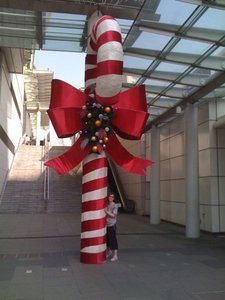 giant candy cane