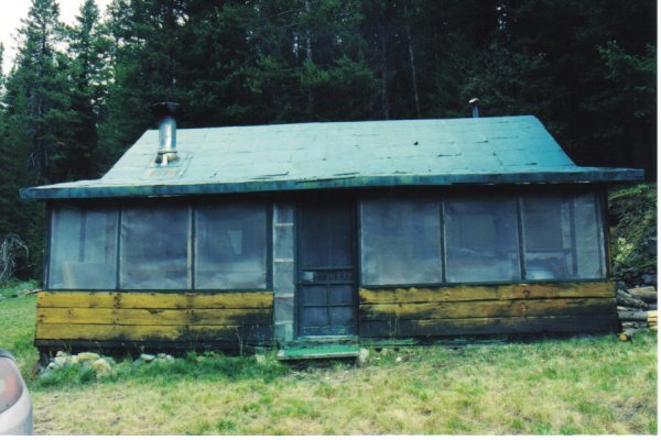 The cabin at Garnet