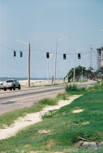 The coastal highway