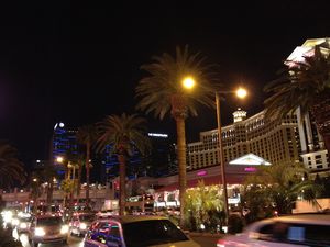 Looking south to the Cosmopolitan