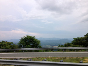 Coming off the mountains in VA