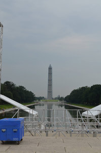 Washington Monument across the Reflection Pool