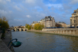 Looking North up the Seine
