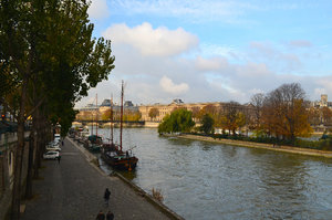 Looking North up the Seine