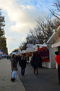 Christmas Market on the Champs Élysées