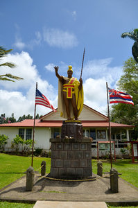 Original statue of King Kamehameha