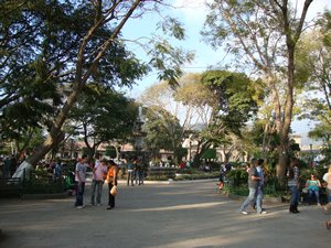 Plaza Central in Antigua