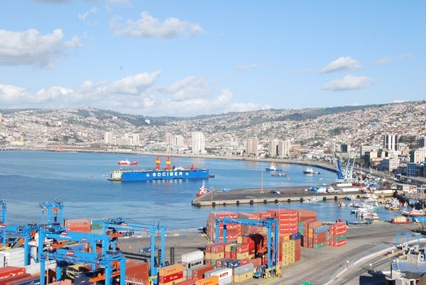 Valparaiso Docks and Town