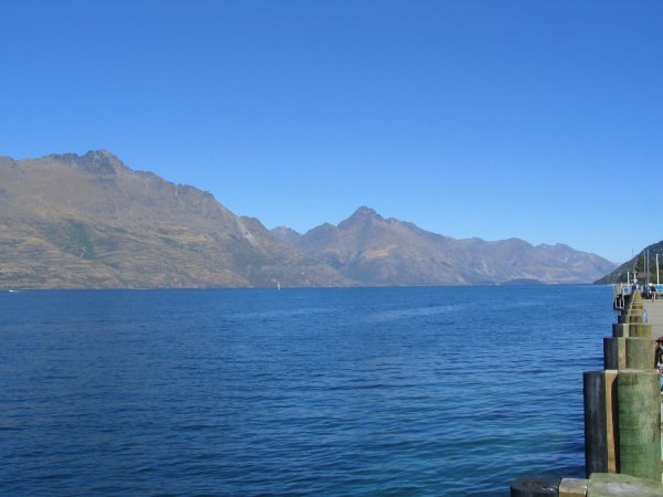 Lake next to Queenstown
