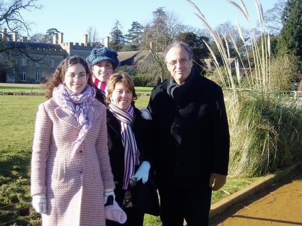 My family in the Cotswolds