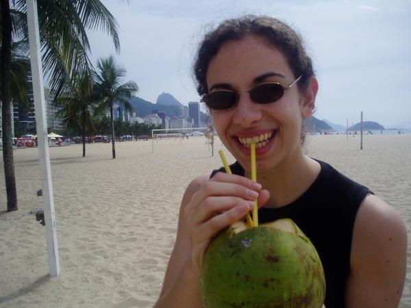 Coconut on Copacabana!!