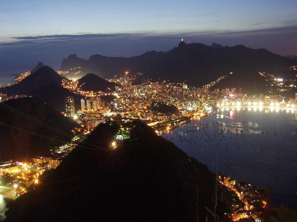 Rio at night