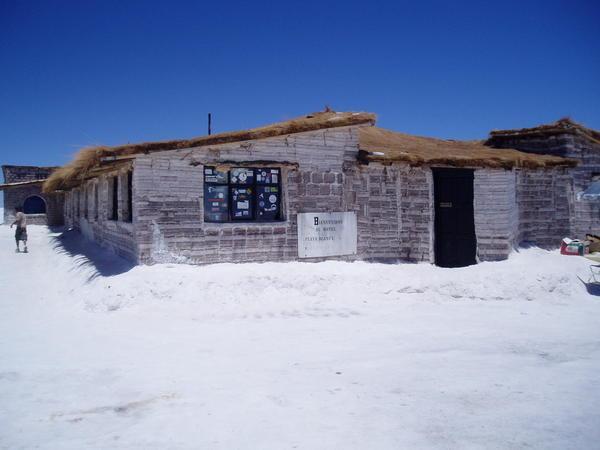 The first salt hotel