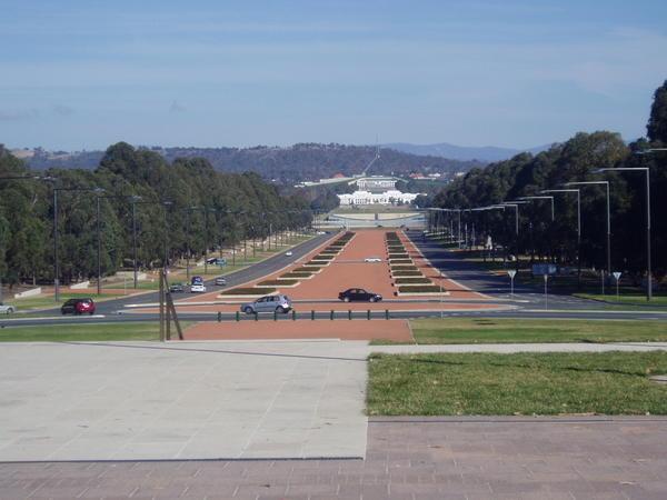 View from Old Parliament House