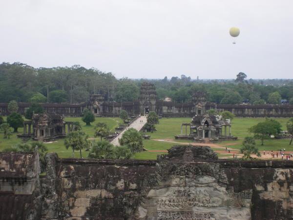 The view from Angkor Wat
