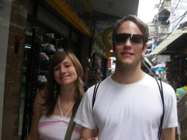 Tim and Nic in Chinatown