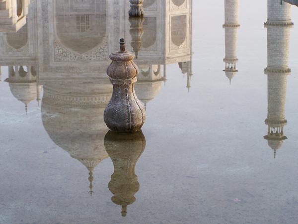 The Taj in Water