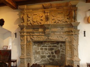 Epic 16th C. Fireplace