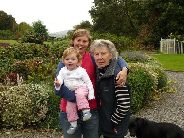 Three of Four Generations: Emilyann, Jo and Emily