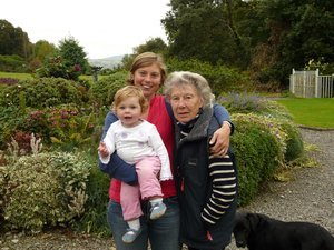 Three of Four Generations: Emilyann, Jo and Emily