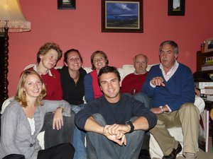 Our Irish Family: Veronica, Caroline, Me, Jo, Nemo, Ralph and Billy